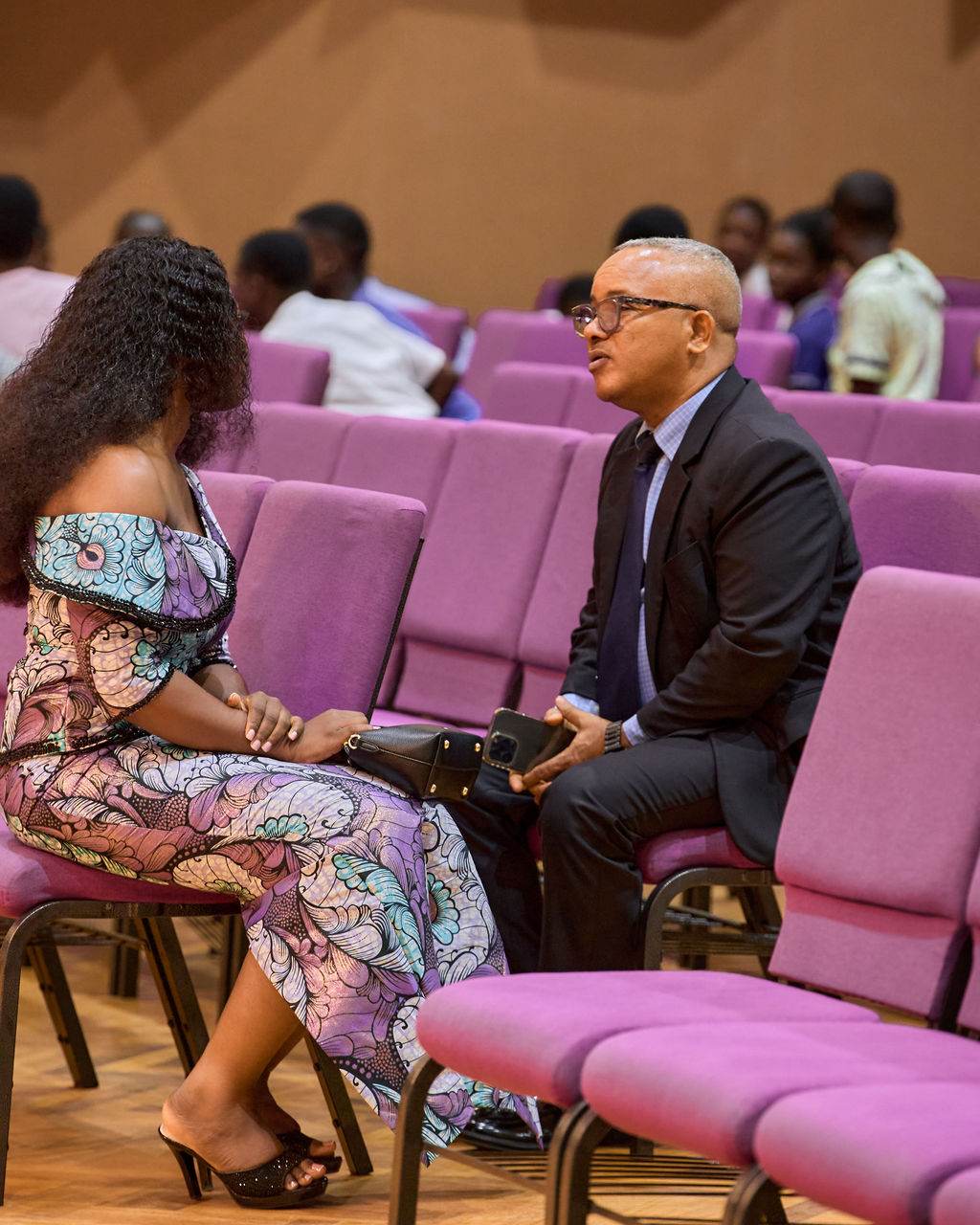Youth event moment